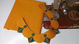 stylish pattern kurti neck design 2023