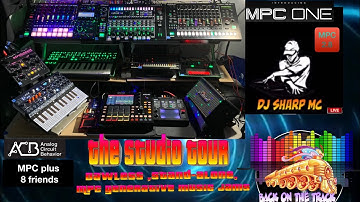 Mix 31 live demo the studio tour  - ultimate dawless Roland & MPC ONE, plus more ( 1st setup mpc+8 )