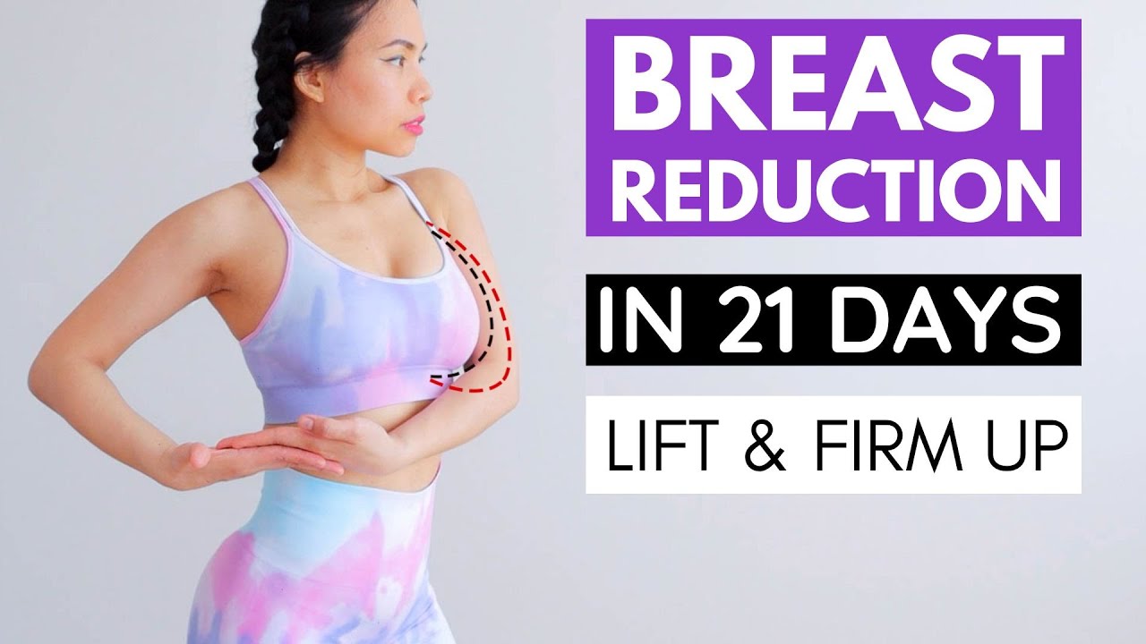 Complete workout to reduce oversized breasts in 3 weeks, lift