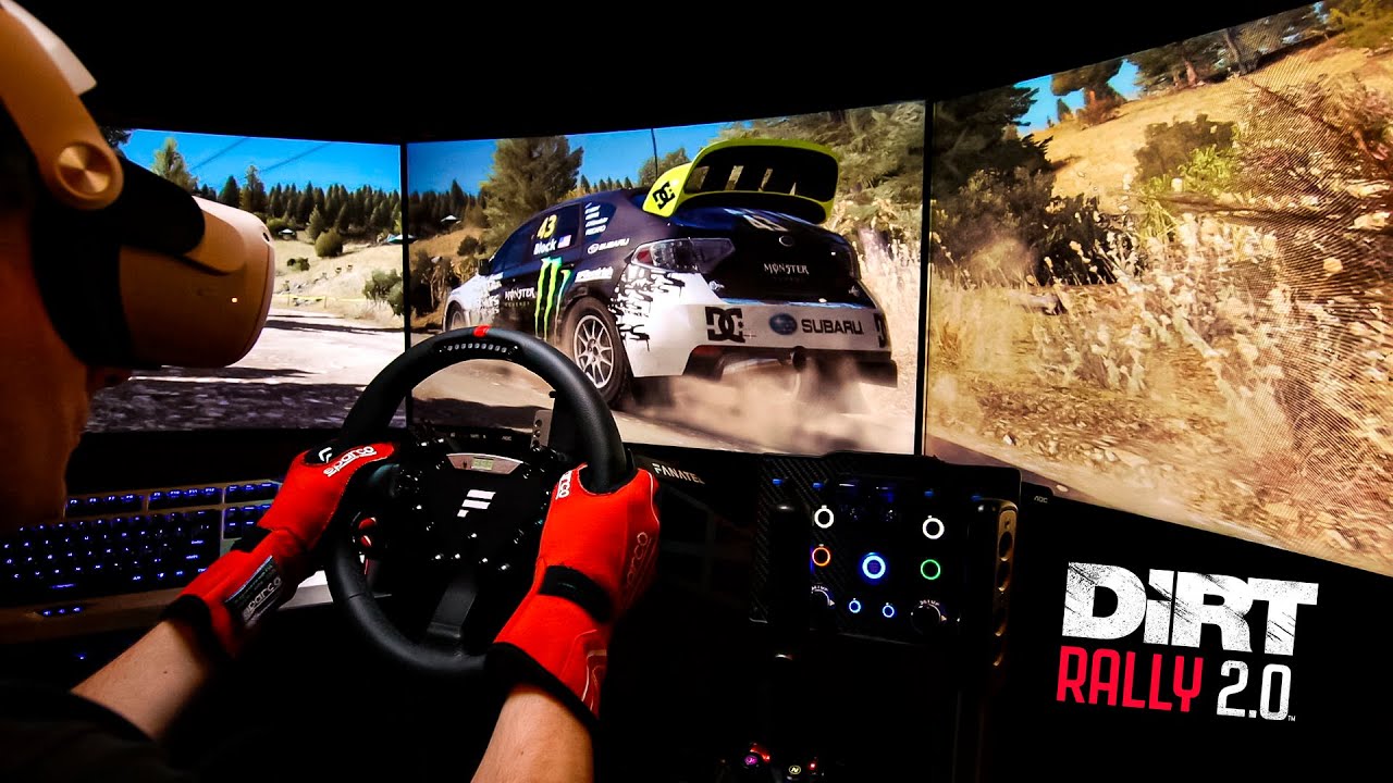 Vr rally. Dirt Rally 2.0 VR. Dirt Rally VR. Dirt Rally VR Vive Pro. OPENXR vs Steam VR Test.