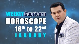 Capricorn Weekly Horoscope  16 January to 22 January 2022