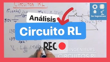 ✅CIRCUITO RL con FUENTE CD| Explicación 100% EFECTIVA| ANÁLISIS de CIRCUITOS en INGENIERÍA 💯