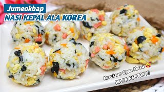 Jumeokbap Bola Nasi Kepal Ala Korea, Resep Korean Rice ball