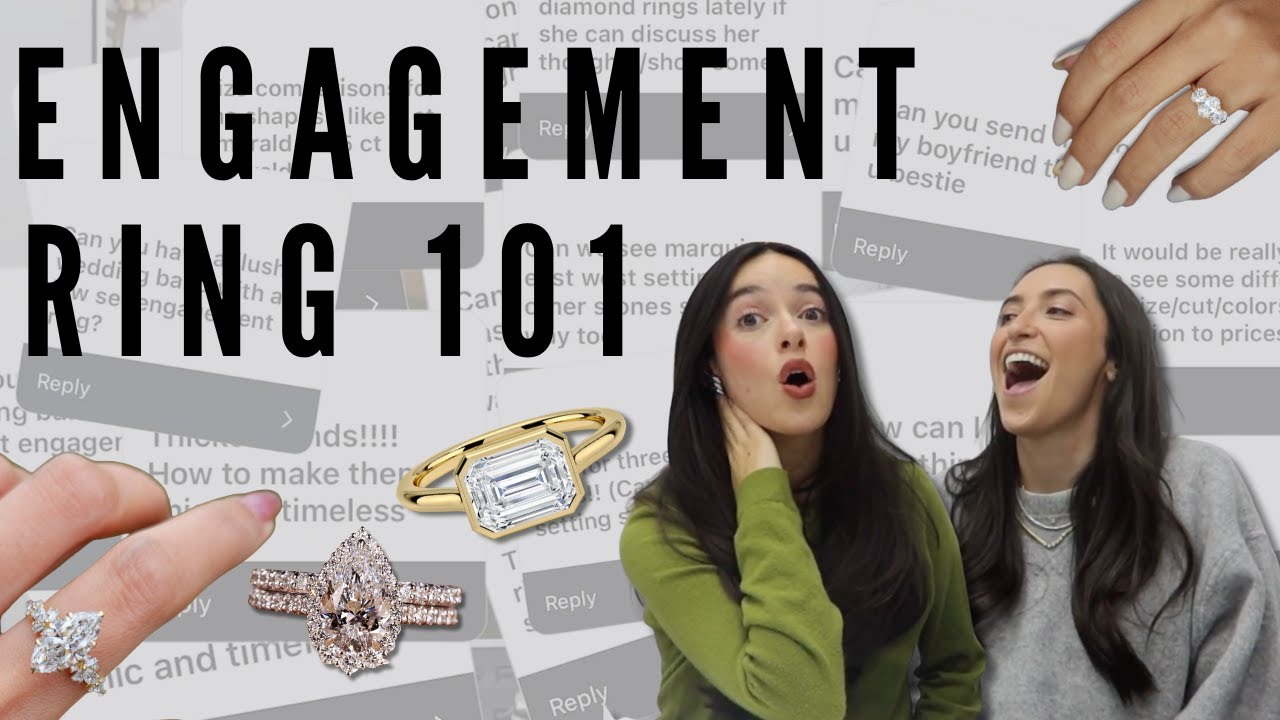 Buying an Engagement Ring?! 💍 Q&A with Jeweler (Shapes, Budget, Natural vs. Lab Grown Diamond, all!)