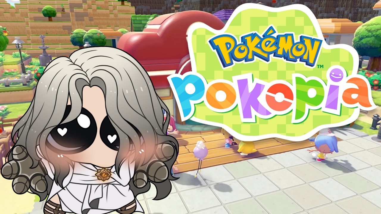 🔴 LIVE | Pokemon Pokopia (first time!) 🤍🔥 Daemon VTuber