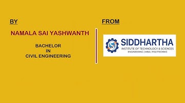 Seismic Resistant Building Design Assignment of Skyfilabs by Namala Sai Yashwanth.