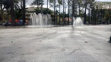 Test nhạc nước công viên Văn Lang , quận 5