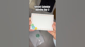 2025 Advent Calendar Opening Day 2 #adventcalendar #christmas #adventcalendaropening