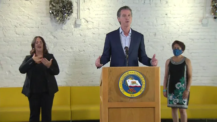 California Gov. Gavin Newsom signs bills to help small businesses amid coronavirus pandemic