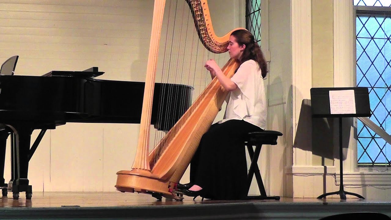 Annelise performs La Desirade and Chanson dans la nuit, Salzedo YouTube