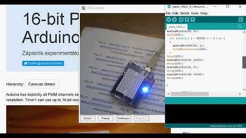Arduino PWM 16bit