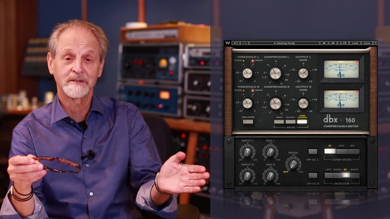 dbx® 160 Compressor / Limiter Plugin - Waves Audio