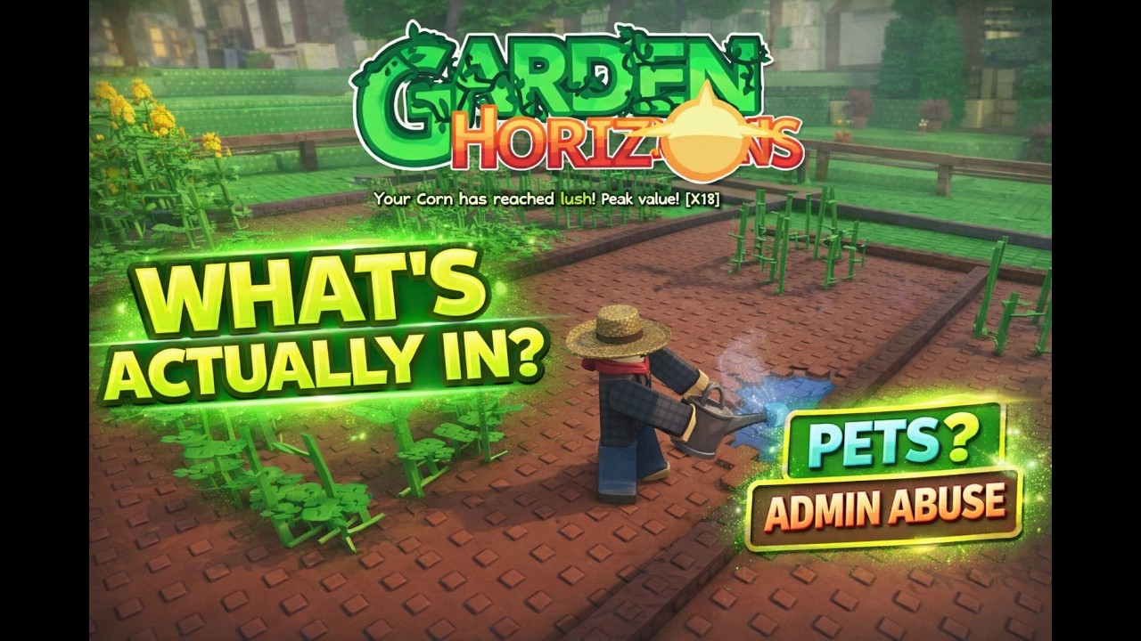 Garden Horizons Release – What You’re Actually Getting on Day One