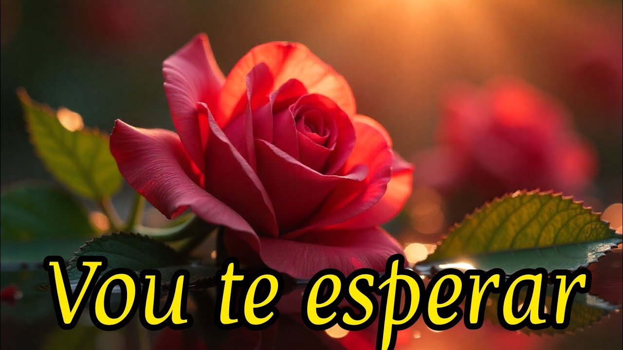 🌹Vou te esperar❤️🌹pra sempre#amor#mensagensdeamor#mensagem 