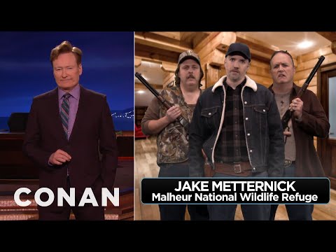 Conan Hears The Oregon Militia's New Demands - CONAN on TBS - 동영상