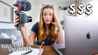 How To Make YouTube Your FullTime Job // ACTUAL steps to follow & advice from a fulltime YouTuber