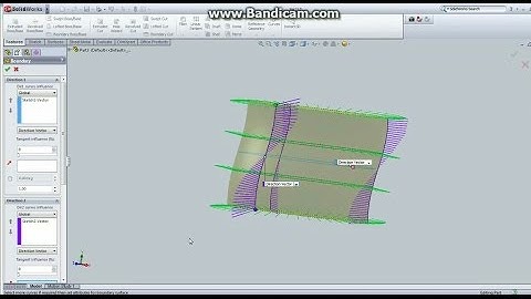 Boundary Base Boss in Solidworks (2017)