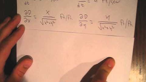 Calc. 3 Chain Rule Applied to a Word Problem