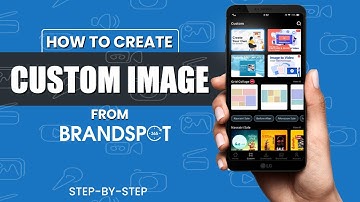 How to Create Custom Image from Brandspot365