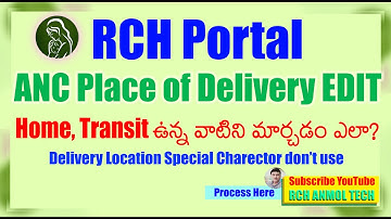 ANC Place of Delivery | Delivery Location | Home | Transit | Delivery Date Change