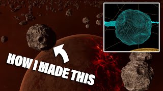 How I Made An Asteroid Field In Unreal Engine 5 - Space Game Devlog #15