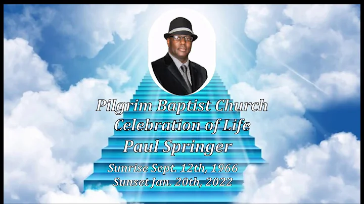 Homegoing Service for Paul Springer