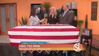 Legacy Funeral Home can assist with services for military veterans