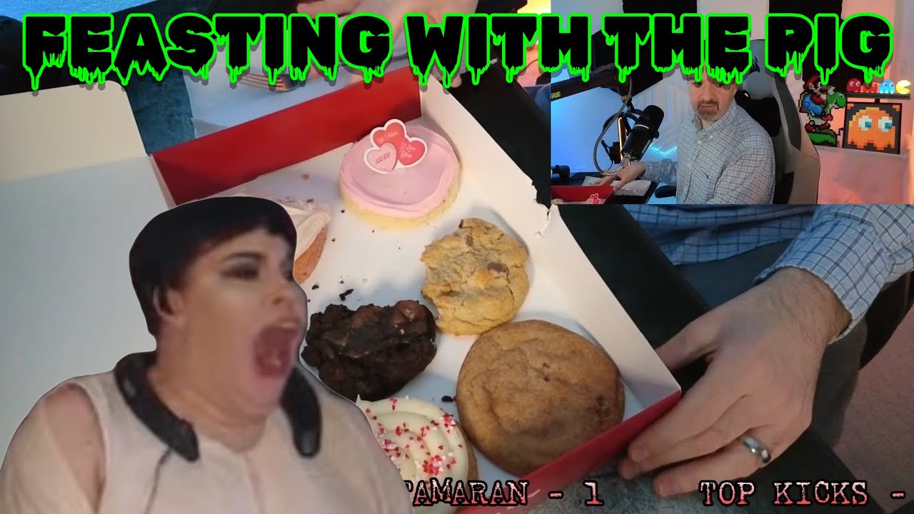 Fat Kat Gets To The Cookies Before DSP, Feasting With The Pig