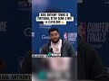 “I miss losing” - Karl Anthony Towns Postgame Interview - Knicks vs Cavaliers - Game 3