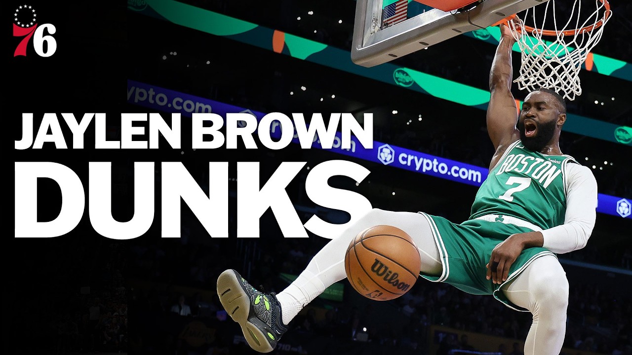 Jaylen Brown DUNKS from the 2025-26 Season