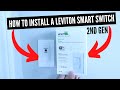 How To Install A Leviton Smart Switch (D215S)