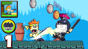 Dan the Man Action Platformer Gameplay Full Game Walkthrough Tutorial (iOS& Android Mobile) Guide