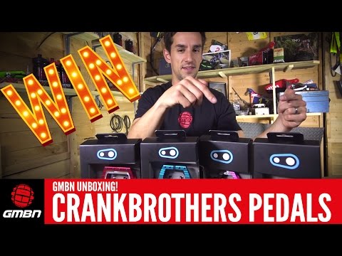 GMBN Unboxing: crankbrothers Pedals – Mallet E, Mallet DH Race, Candy 7 & Eggbeater 3 Pedals