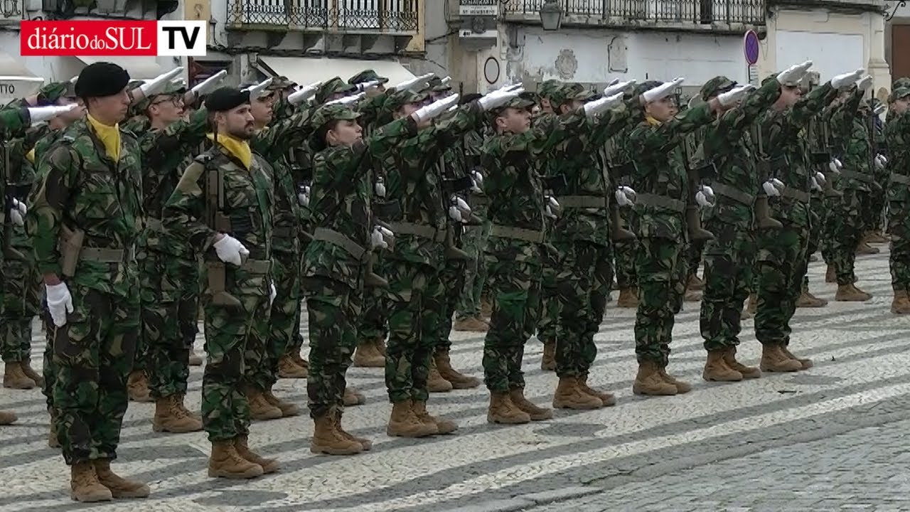 Juramento de Bandeira do Exército em Évora