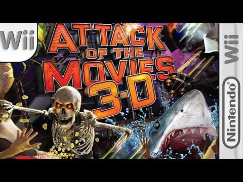 Jogo Lacrado Midia Fisica Attack of the Movies 3D Wii em Promoção na  Americanas