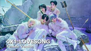 TXT - 0X1=LOVESONG (I Know I Love You) (Female Version)