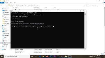 How to export database from PostgreSQL (PgAdmin 4) using command [pg_dump]