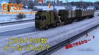 ETS2 どんだけタイヤついてるの！？　＃ETS　＃ユーロトラック screenshot 1
