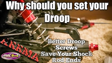 RC Setting Your Droop, Better Arrma Kraton Droop Screws, stop breaking Shock Rod Ends!
