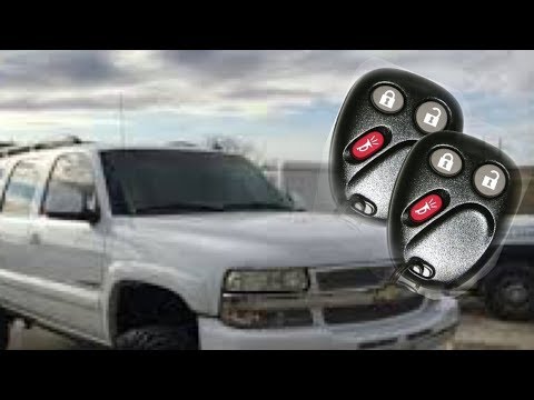 How to set/reset a 2003 Chevy Suburban Keyless Entry Remote