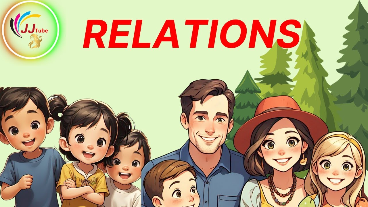Relations In English 👪 Basic to Advanced Family Relations in English | Improve Your ...