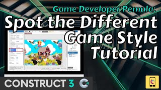 Spot the Different Game style tutorial using Construct 3 screenshot 1