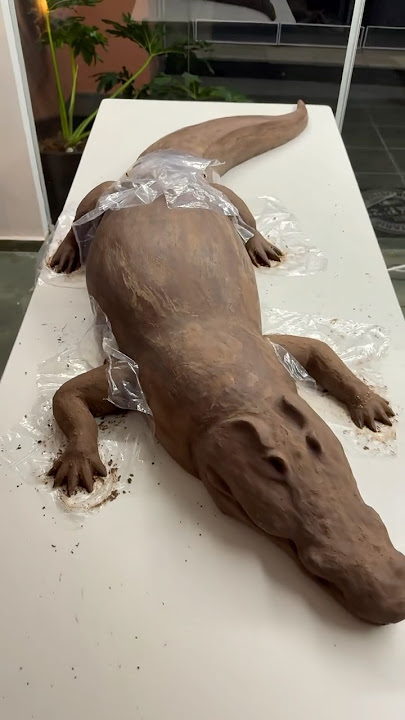 #JasonDeruloTV // Crocodile Inspired Cake 🍰🐊 IG @fabianotchunnay