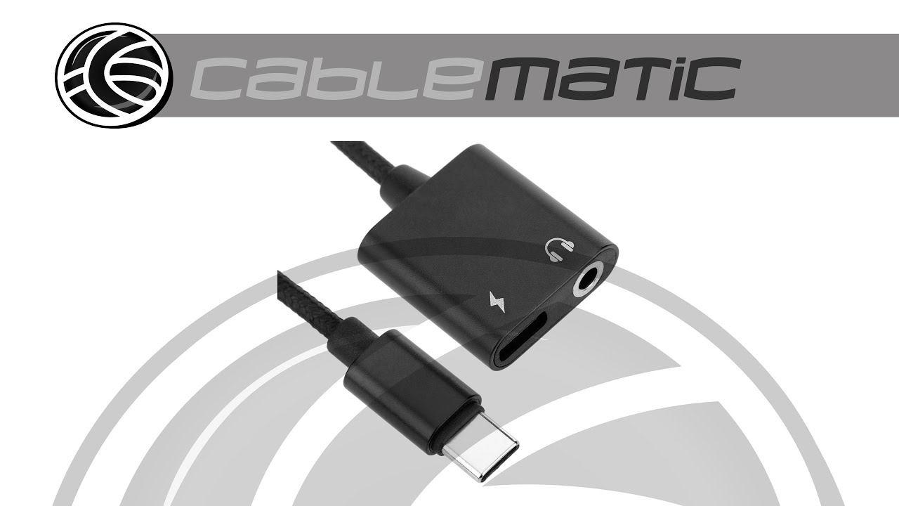 Cable USB 3.1 tipo C macho a auricular y micrófono tipo minijack 3.5 4-pin  para smartphone - Cablematic