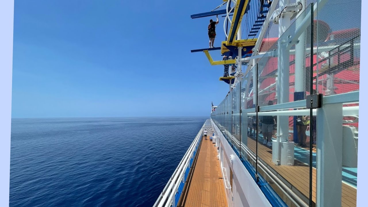 Exploring the Ship & Walking the Plank Carnival Mardi Gras Cruise Vlog (just like being on the ship)