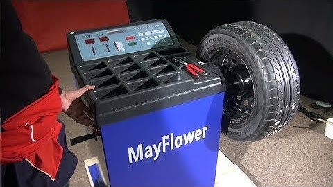 Mayflower 680 Wheel Balancer Factory Calibration
