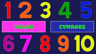singing numbers 1 10 welsh canu r rhifau 1 10