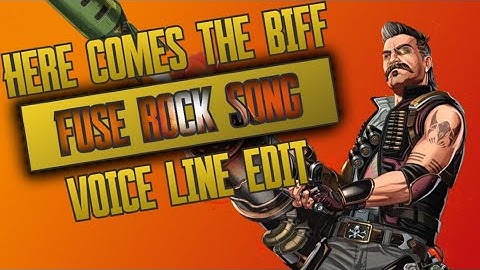 Here Comes The Biff | Fuse Voice Line Rock Song | Apex Legends Music Video (Its_Xaro93 inspired)