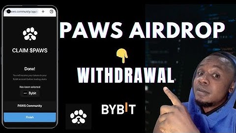 💰 PAWS Airdrop Claim Guide: How to Deposit PAWS on Bybit & Bitget | PAWS Withdrawal Tutorial 🚀