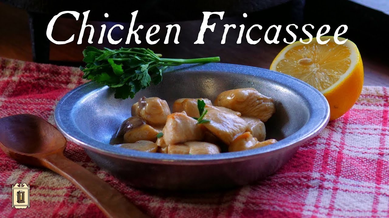 French, 1755 Chicken Fricassee with White Wine